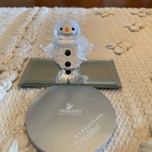 Swarovski Crystal Snowman